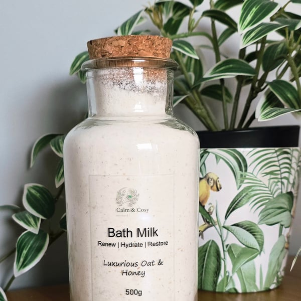 LUXURIOUS OAT & HONEY BATH MILK 500G