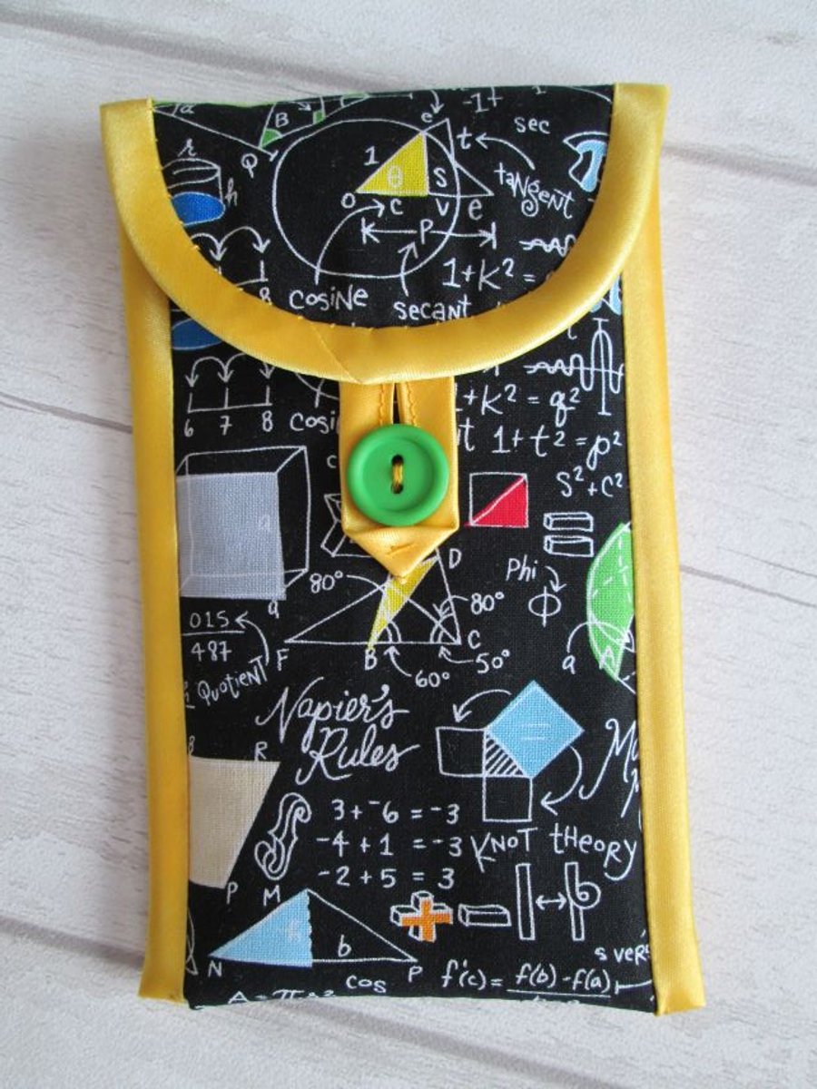 SOLD - Maths Geometry Trigonometry Glasses or Phone Case