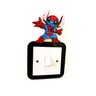 Superhero Character Spider-Stitch Light Switch Frame