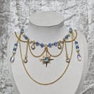 Starry Night Fantasy Inspired Necklace
