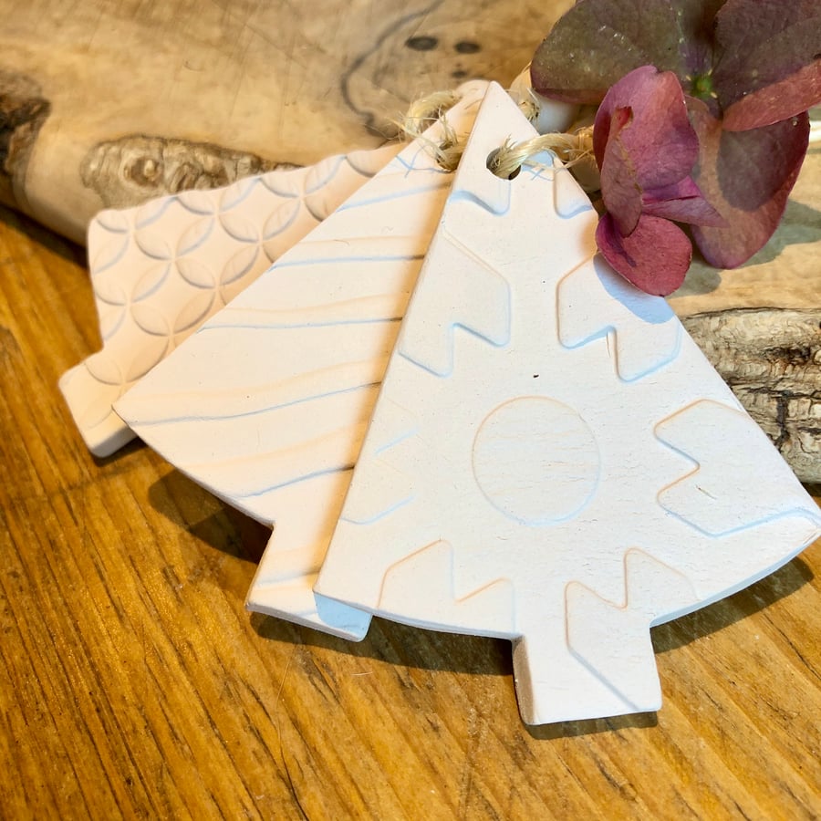 Scented ceramic trees