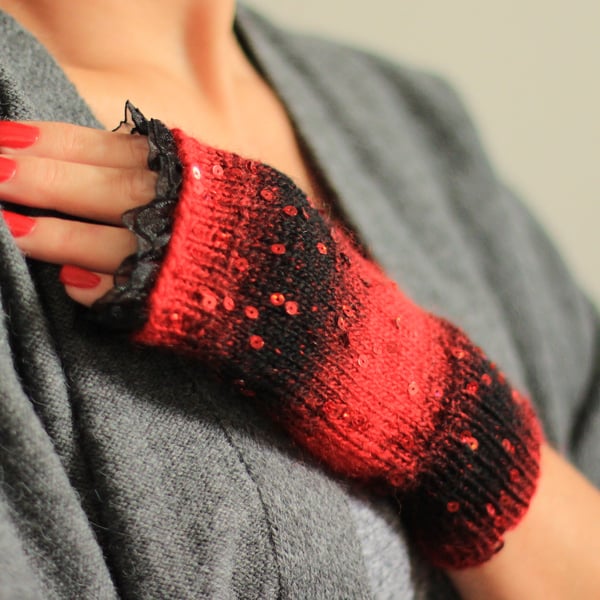 Fingerless Gloves, Mittens