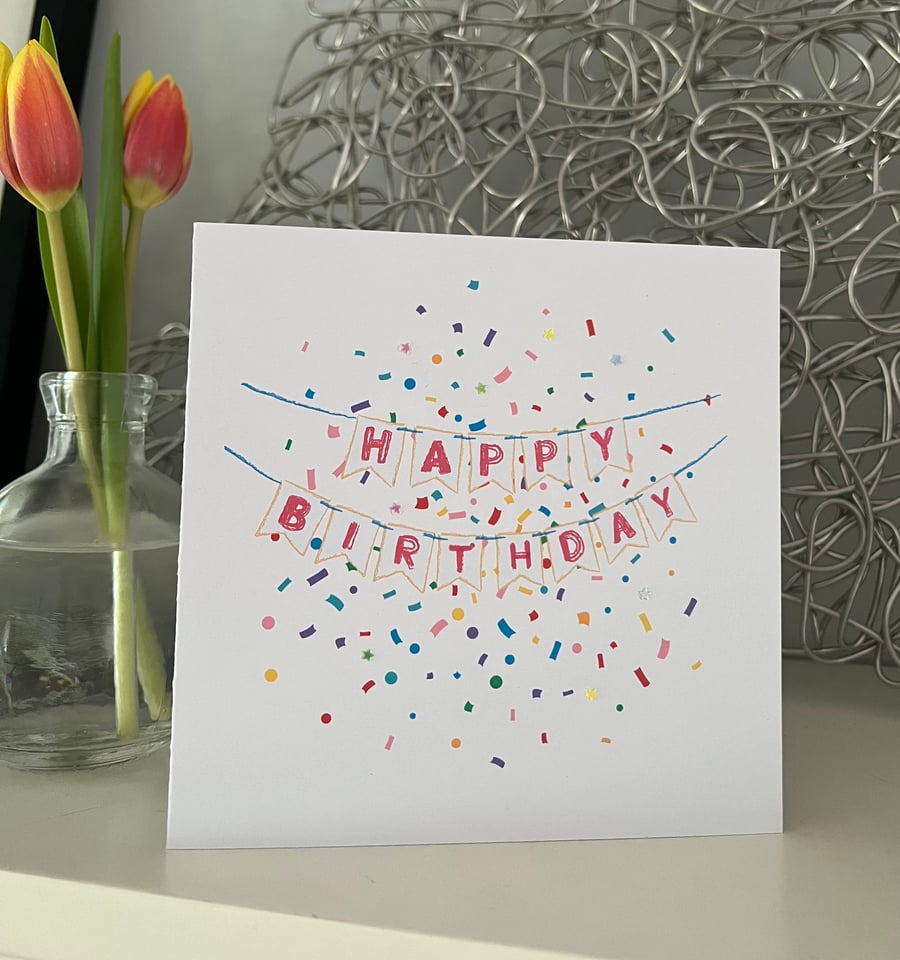 Celebration Card - Happy Birthday 