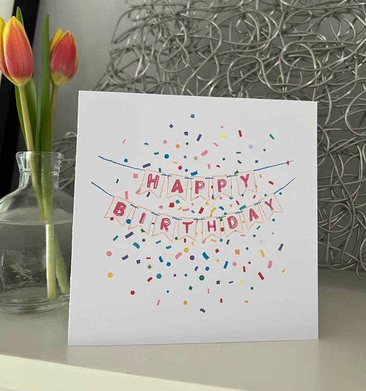 Celebration Card - Happy Birthday 