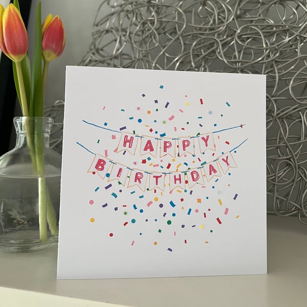 Celebration Card - Happy Birthday 