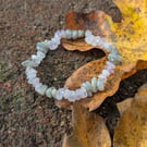 Protecting amethyst and grey labradorite bracelet