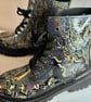 A pair of hand painted and sealed boots by Andrew Jenkins - Image 6