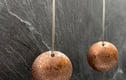 Copper and Silver Earrings