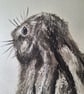 Rustic rabbit  floppy ears painting  - Image 3