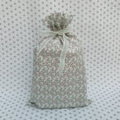 Christmas Gift Sack, Snowmen, Re-usable, Medium sized