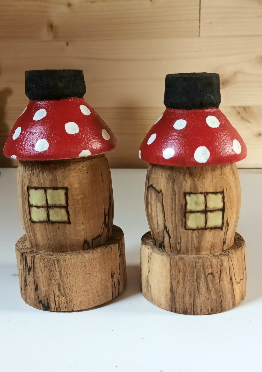 Pair of Fairy Houses