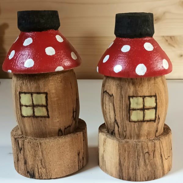 Pair of Fairy Houses