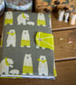 A5 notebook fabric cover in a choice of 6 prints, reusable and beautiful! - Image 8