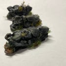 Ruined Drystone Wall (scenery 3 pieces)