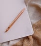 A5 Handmade Notebook with Mushroom & Fern Design - Image 6