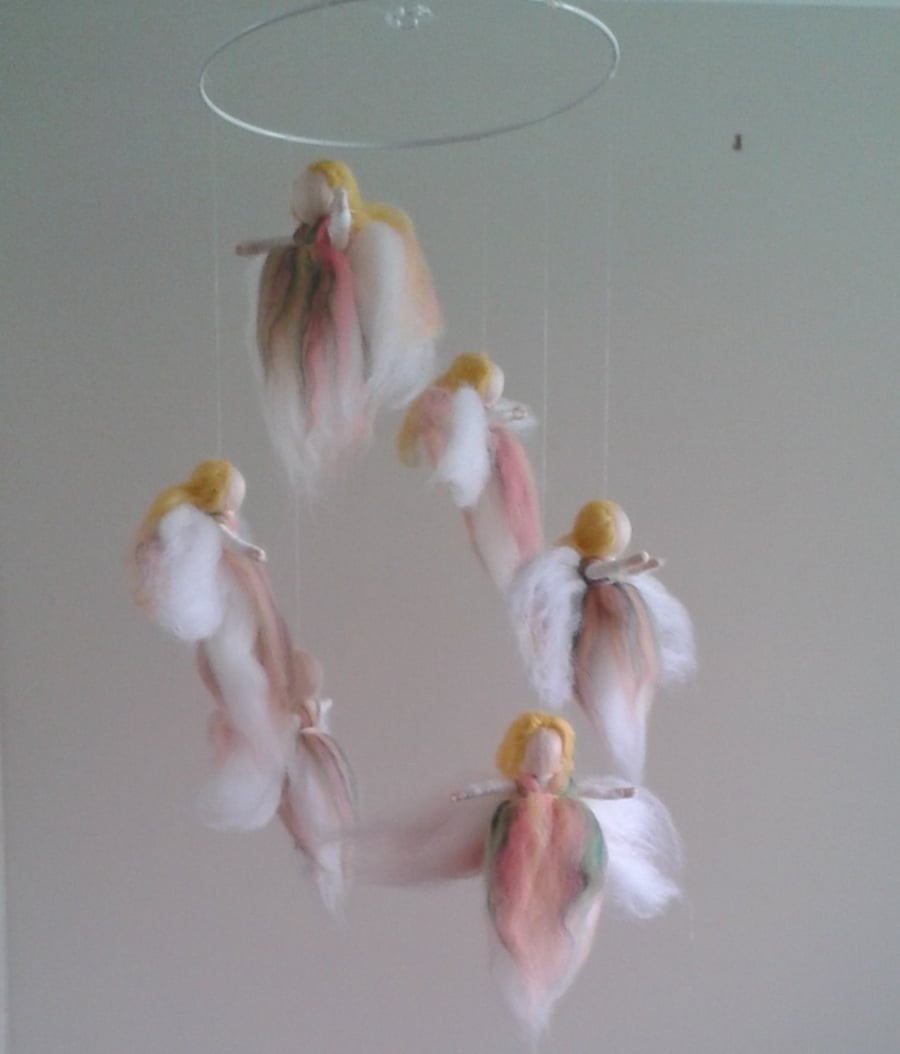 Decorative Hanging Mobile - "Fairies"
