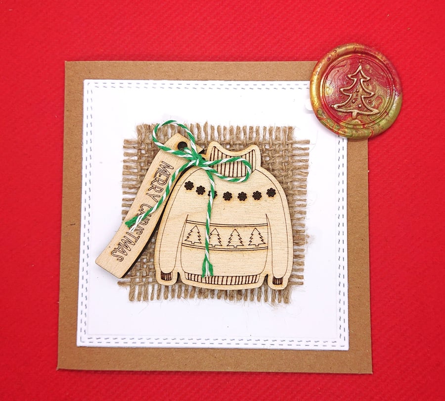 Ugly Sweater Christmas Card