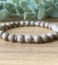 Fossil Coral Jasper Bracelet 