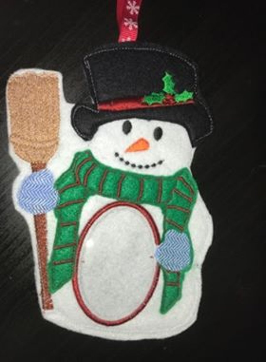 Snowman Christmas Treat Decoration