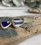 Scottish Sea Glass and Blue Sea Pottery Necklace