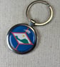 St Eustatius Flag Keyring