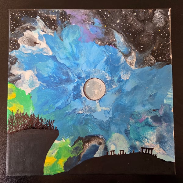 Nipfest original painting - its the vibe