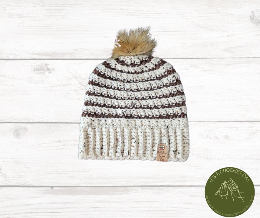 Handmade Crocheted Beanie Hat Made to Order