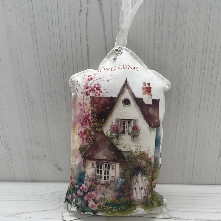 Home - Welcome Door Pillow by Carolee Crafts PB7 - 0004