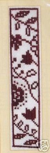 Climbing Flower Bookmark Cross Stitch Kit - DMC