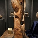 Heart of the orchard abstract wood sculpture