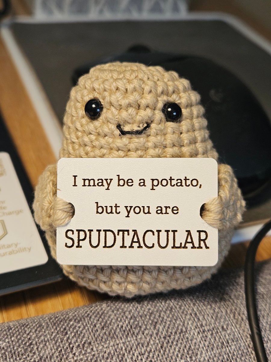 Spudtacular Potato Desk Buddy DECORATION ONLY
