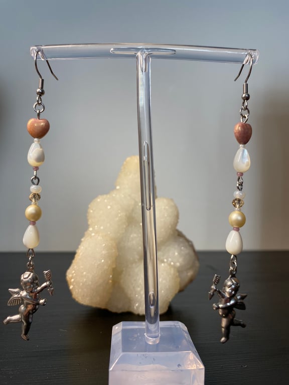 Urania - Cherub Earrings 