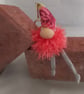 Lavender Scented Gnome Keyring - Coral Beards - Image 4
