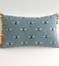Sophie Allport Bees  Cushion Cover with  Pom Poms