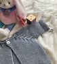 Hand Knitted ‘Fearne’ Baby Girl’s Cardigan (0-3 months) - Image 2