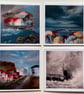 Pack of 4 Art Cards - Staithes Pack