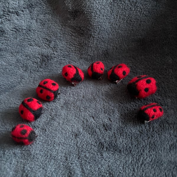 Ladybird brooch