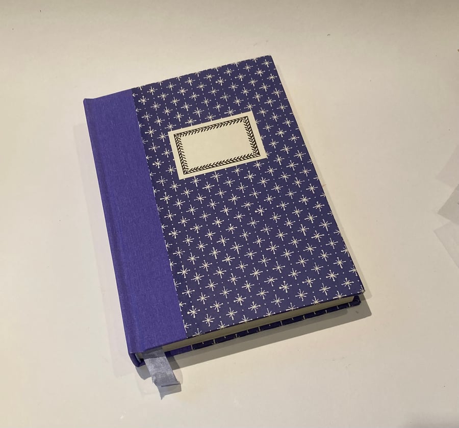 A5 Hand Bound Dot Print Journal