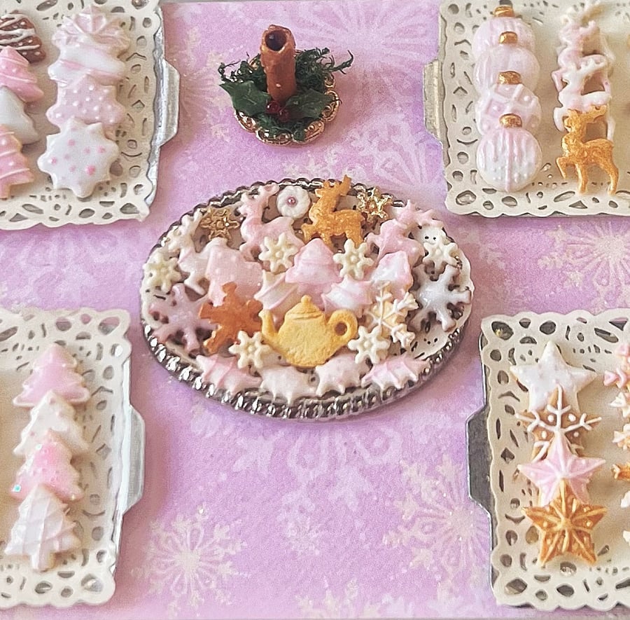 Dollhouse Biscuits Handmade from Polymer Clay