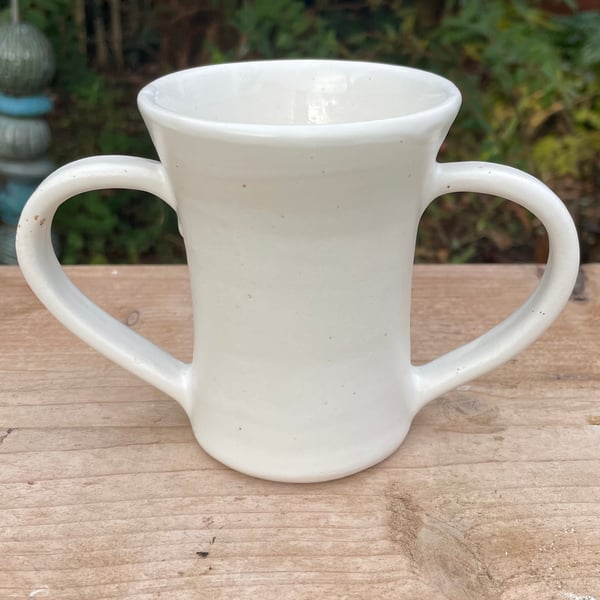 DigniTEA Double Handled Mug Made With Mud