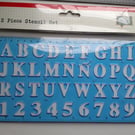 Stencils - 2 Piece Stencil set - Will post to N.Ireland
