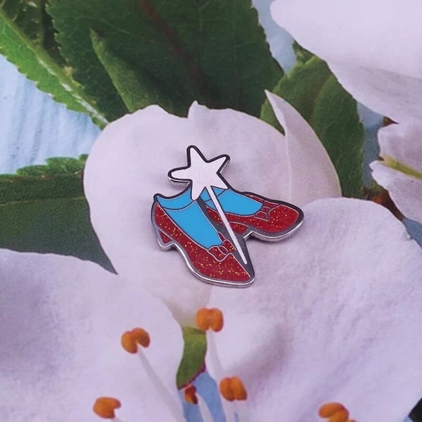 Wizard of Oz Ruby Slippers Pin