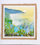 Harebells On The Cliffs. Handpainted Blank Greetings Card. Scottish Flowers - Image 4