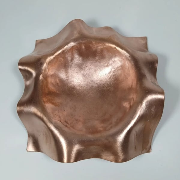 Copper trinket dish