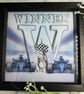 Handmade Racing Car Winner Shadow Box