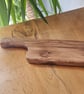 French Stick Breadboard Handmade from Reclaimed Oak - Image 3