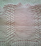 20 inch Pale pink Aran Cardigan - Image 6