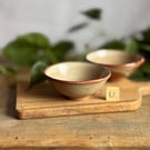Small pottery dish- trinkets-dipping sauces