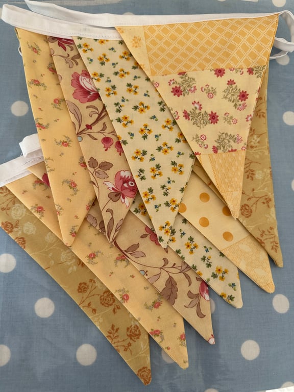Summer Fabric Bunting, Banner, 
