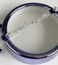 Sterling Silver Lapis Lazuli Byzantine Chainmaille Necklace - Image 9